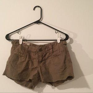 Army Green Shorts
